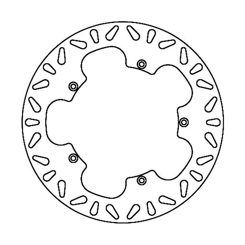 DISCO FRENO MOTO APRILIA FMD0051R 50 TUONO 2003-2004