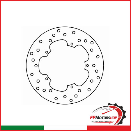 DISCO FRENO MOTO PIAGGIO FMD0054R BEVERLY APRILIA GILERA