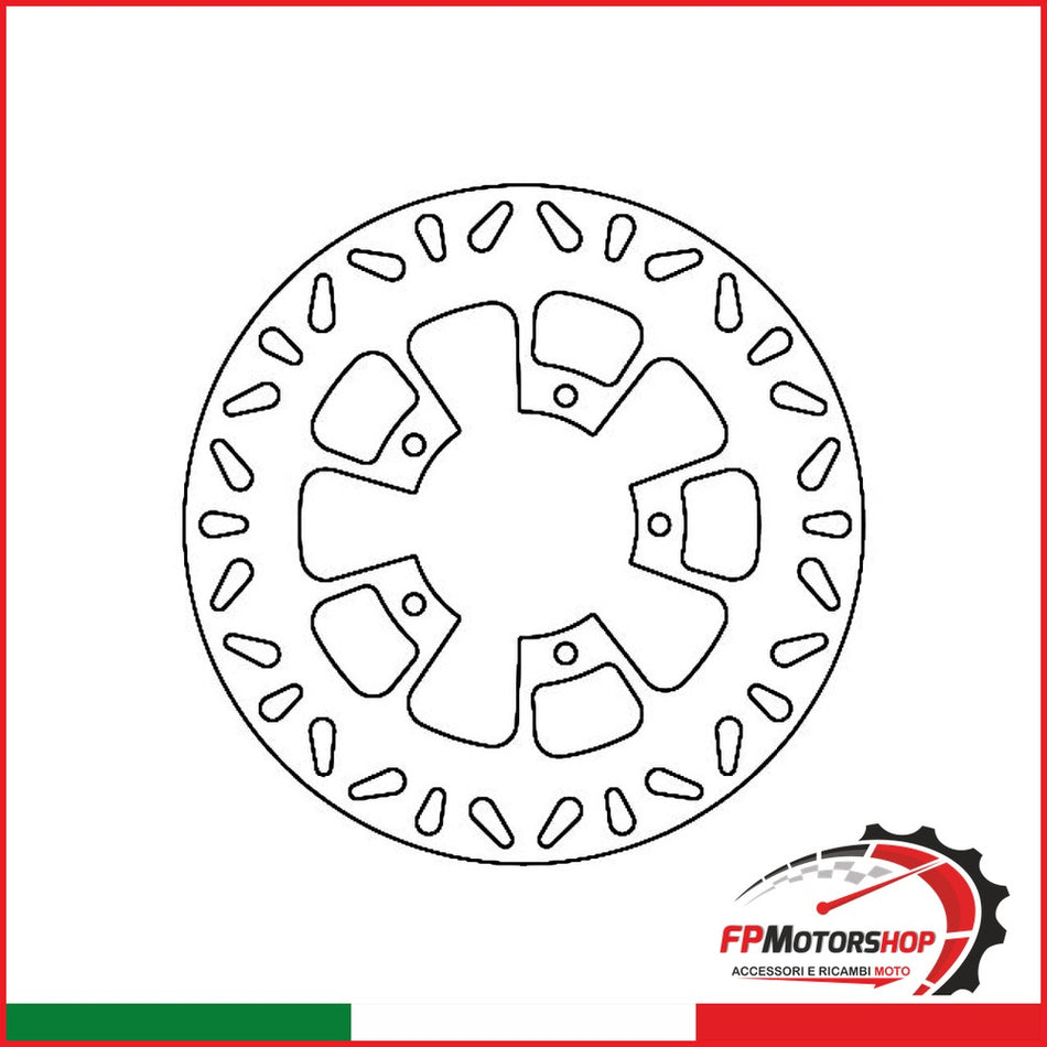 DISCO FRENO MOTO FMD0077R GUZZI