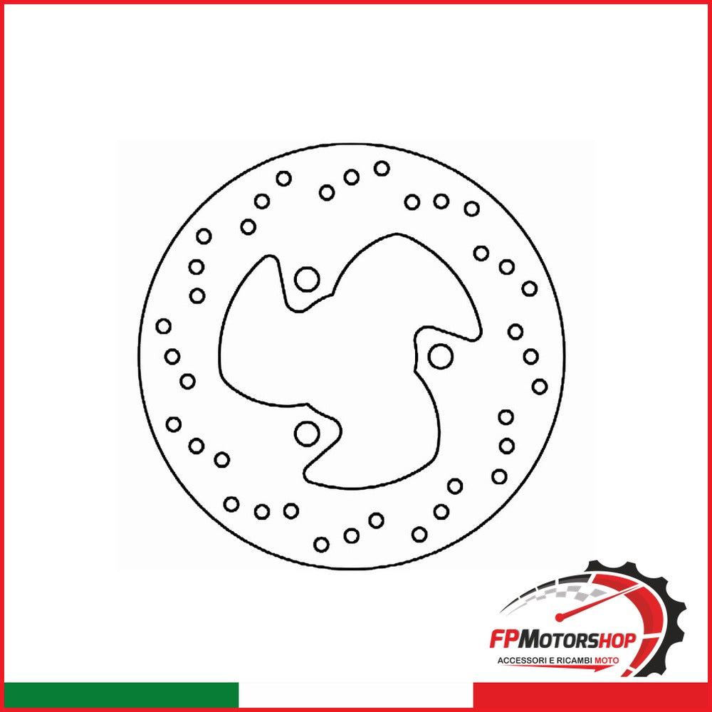 DISCO FRENO MOTO YAMAHA FMD0097R AEROX 50/ 100 97- DAL 2050 HONDA MBK SYM