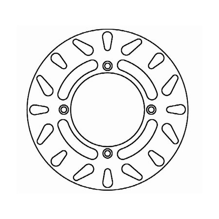 DISCO FRENO MOTO KAWASAKI FMD0227R KX 80 93- 00 1993-2000 SUZUKI