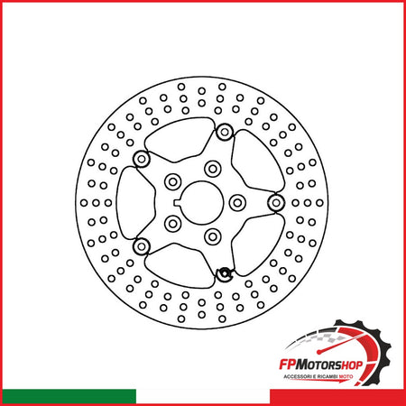 DISCO FRENO FMD0267RF FERODO FD026702 - foto brandizzata