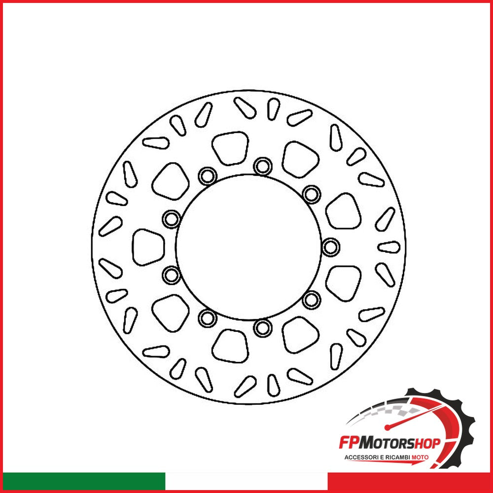 DISCO FRENO FMD0328R FERODO FD032800 - foto brandizzata