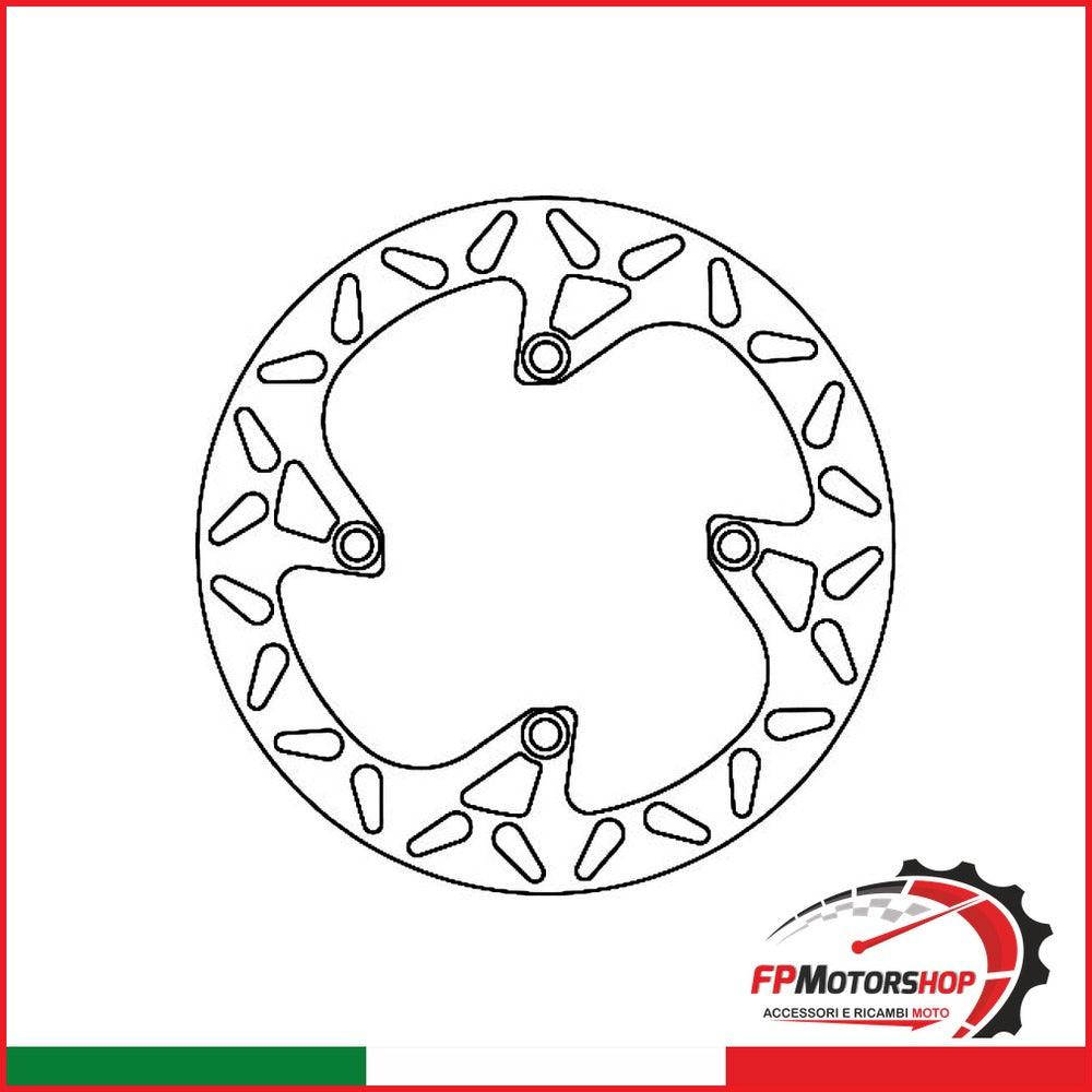 DISCO FRENO MOTO FMD0335R