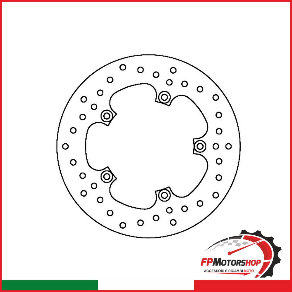 DISCO FRENO MOTO FMD0367R