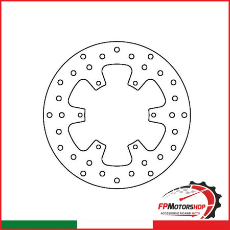 DISCO FRENO MOTO PIAGGIO FMD0398R MP3 250/ GILERA