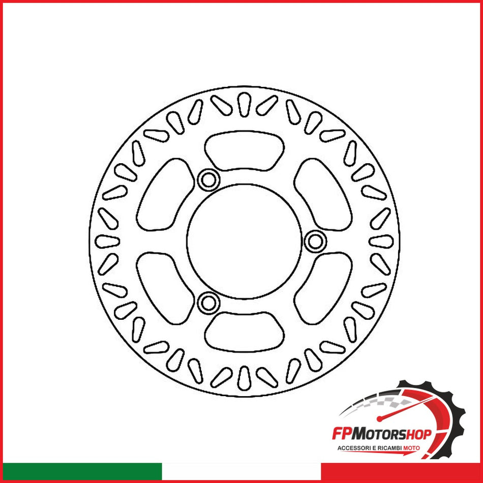 DISCO FRENO MOTO FMD0441R BURGMAN 07 -13 2007-2013 SUZUKI