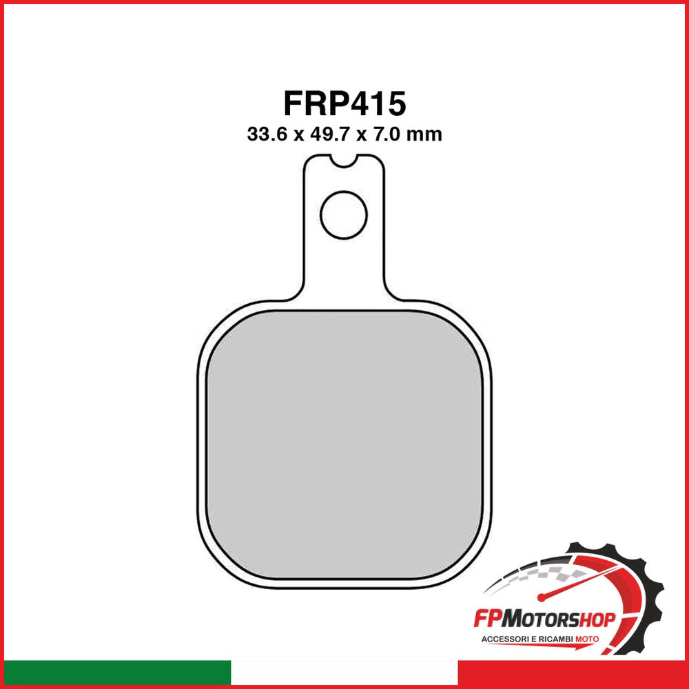 PASTIGLIE FERODO FRP415P FERODO FRP415P - foto brandizzata