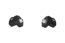 Materiale di montaggio per pedane regolabili EVO Nero. Aprilia Tuareg 660 Rally (24-).