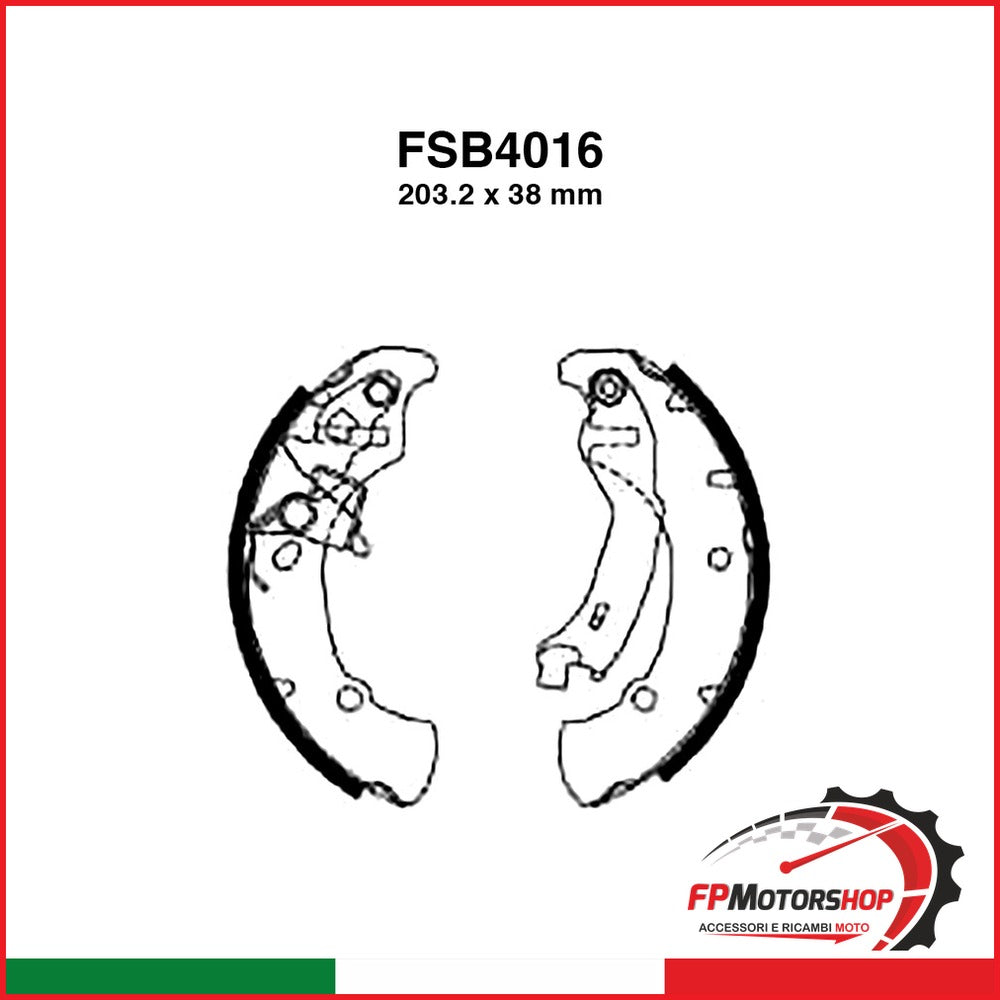 [FSB4016] GANASCE FERODO FSB4016 4PZ X CONF.
