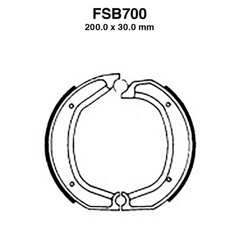 GANASCE FERODO FSB700 EBC