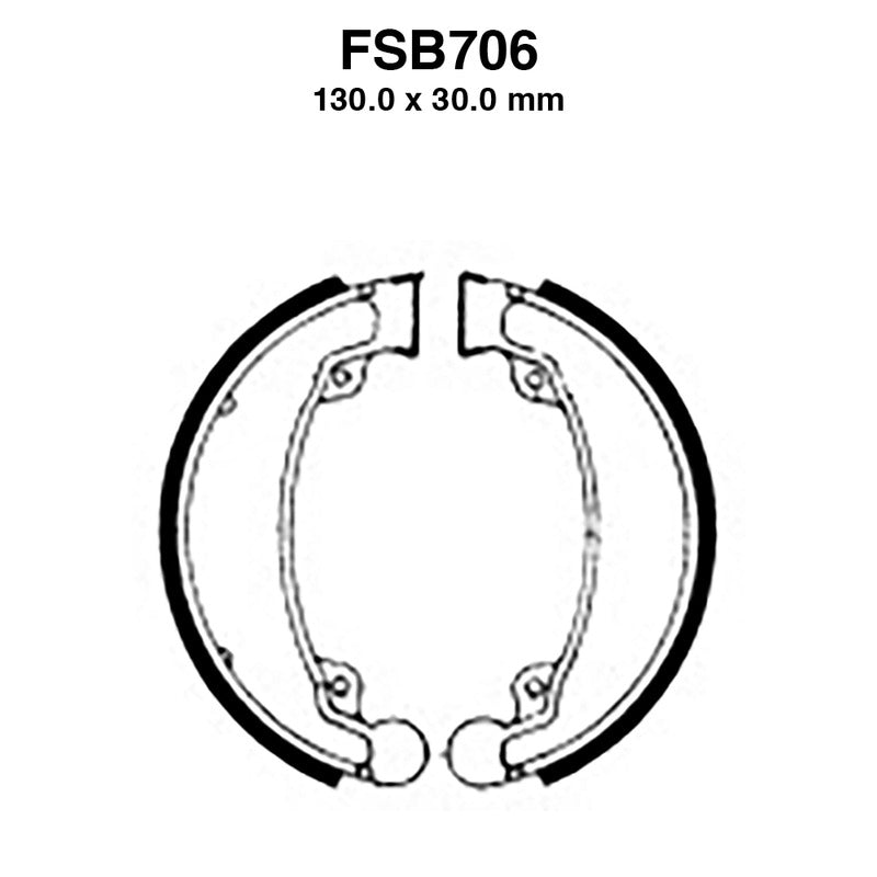 GANASCE FERODO FSB706 EBC HONDA