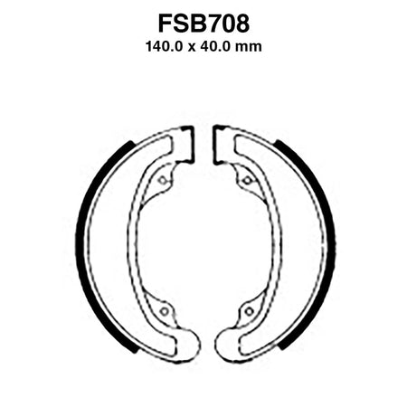 GANASCE FERODO FSB708 EBC