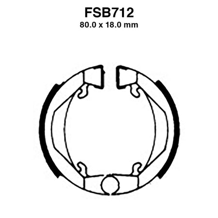 GANASCE FERODO FSB712 EBC