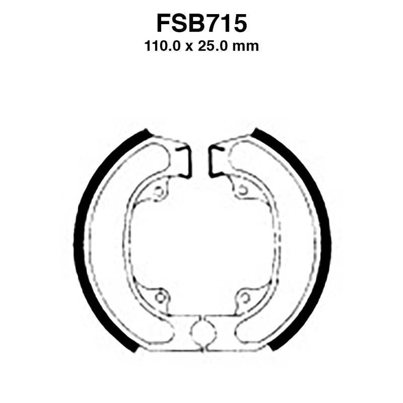 GANASCE FERODO FSB715 EBC