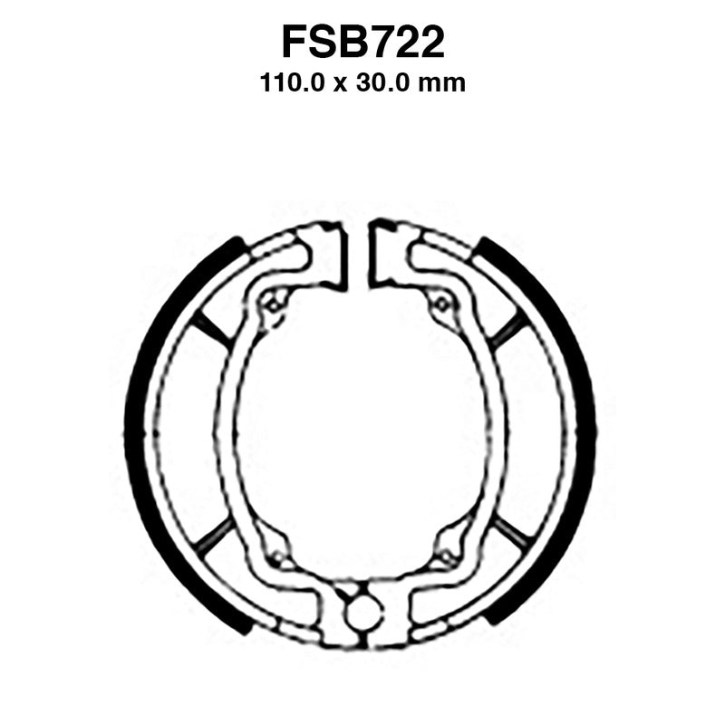 GANASCE FERODO FSB722 EBC SUZUKI
