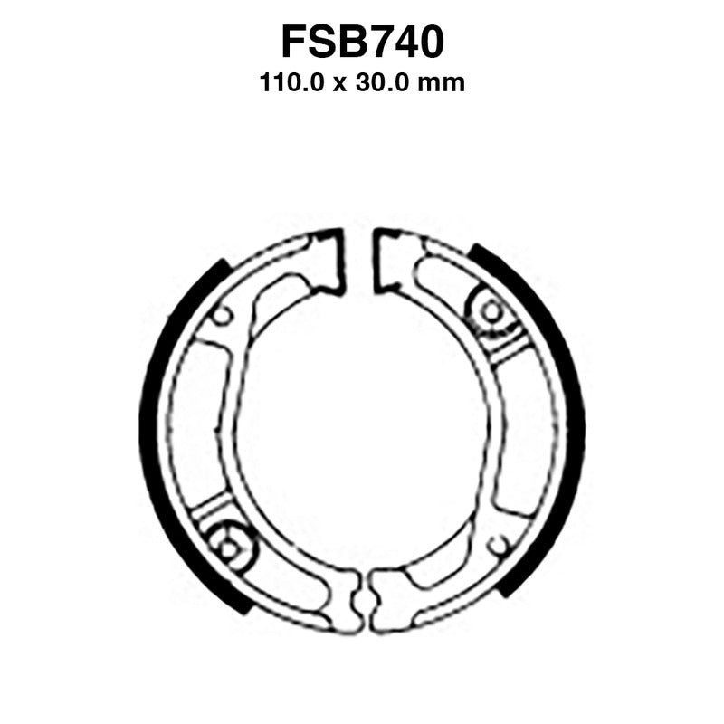 GANASCE FERODO FSB740 EBC