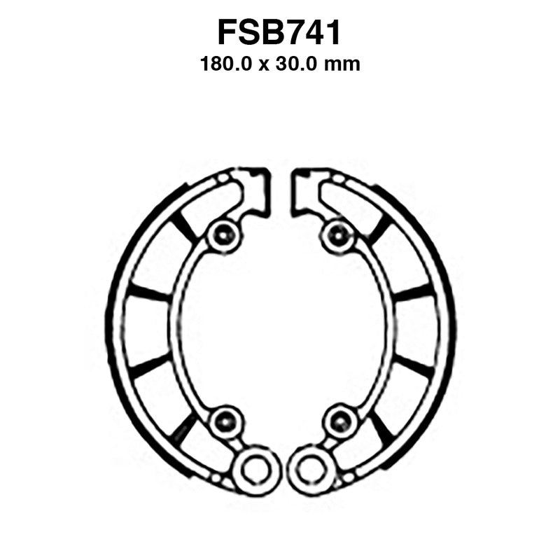 GANASCE FERODO FSB741 EBC