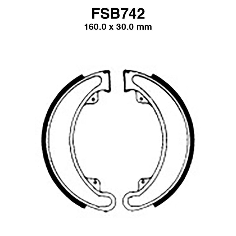 GANASCE FERODO FSB742 EBC HONDA