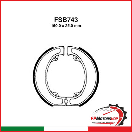 [FSB743] GANASCE FERODO FSB743