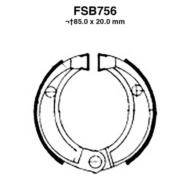 GANASCE FERODO FSB756 EBC