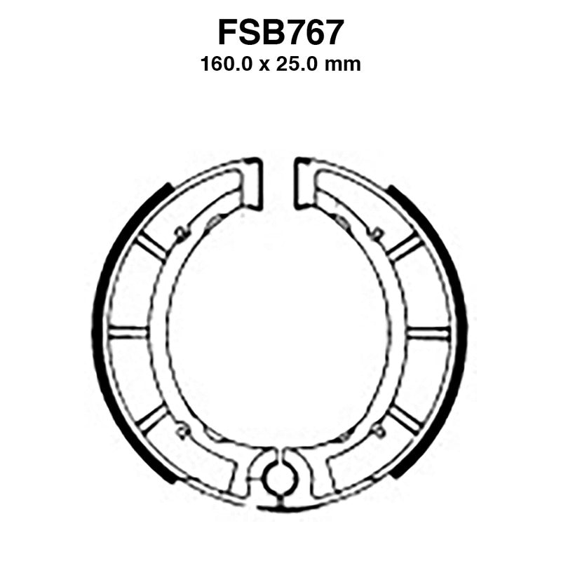 GANASCE FERODO FSB767 EBC YAMAHA