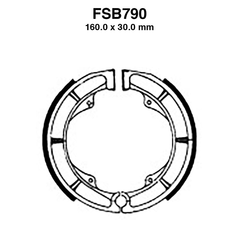 GANASCE FERODO FSB790 EBC SUZUKI