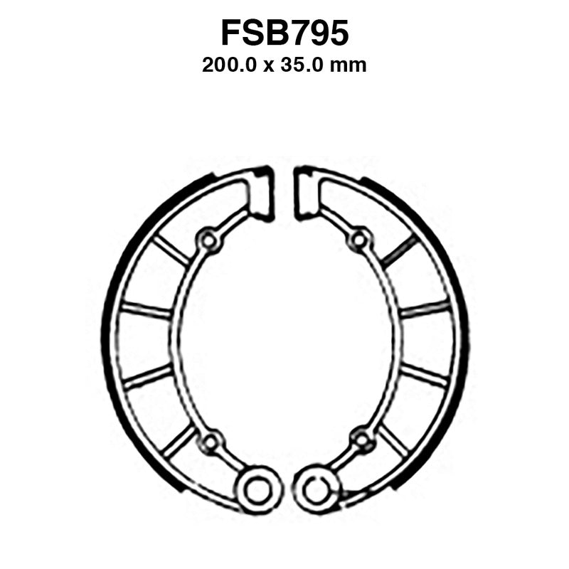 GANASCE FERODO FSB795 EBC