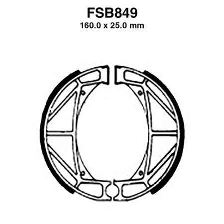 GANASCE FERODO FSB849 EBC