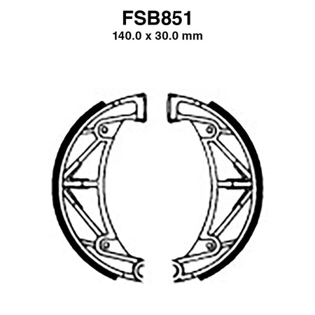 GANASCE FERODO FSB851 EBC