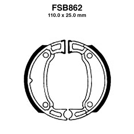 GANASCE FERODO FSB862 EBC