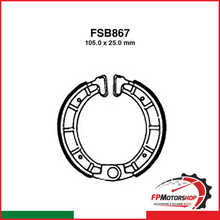 GANASCE FERODO FSB867 EBC