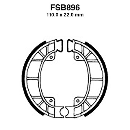 GANASCE FERODO FSB896 EBC