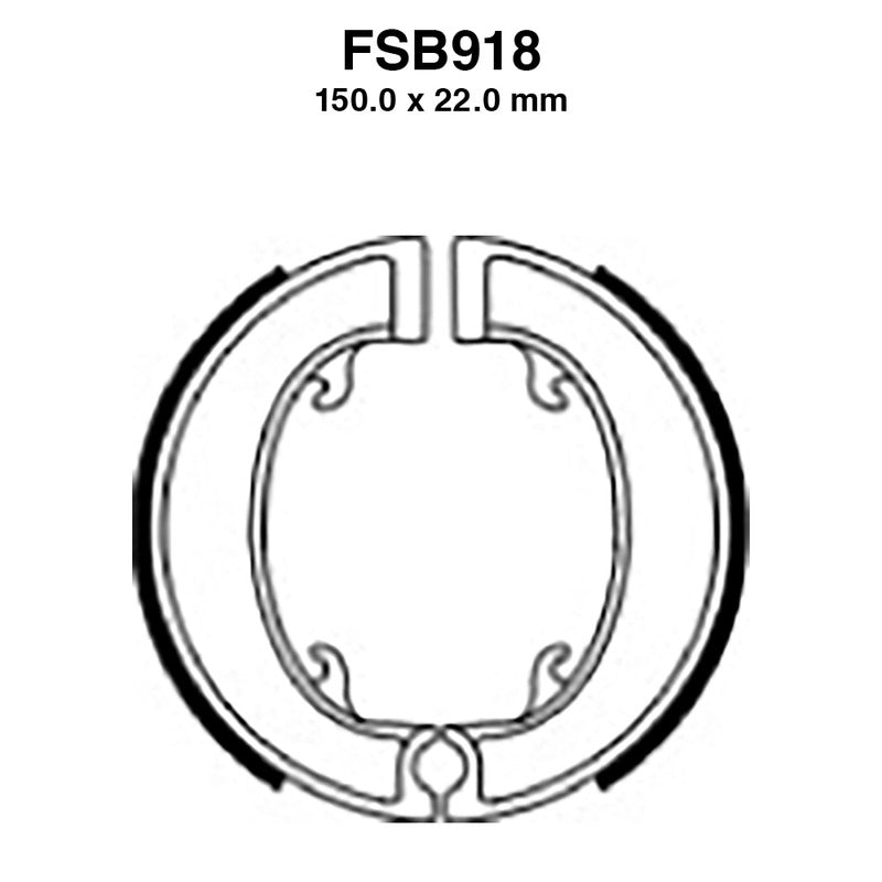 GANASCE FERODO BSA C15 250 EBC FSB918