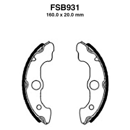 GANASCE FERODO FSB931 EBC