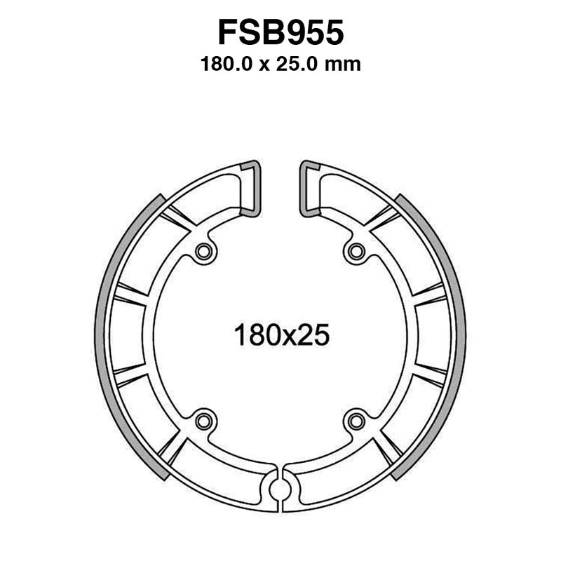 GANASCE FERODO FSB955 EBC