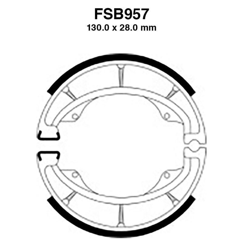 GANASCE FERODO FSB957 EBC SUZUKI