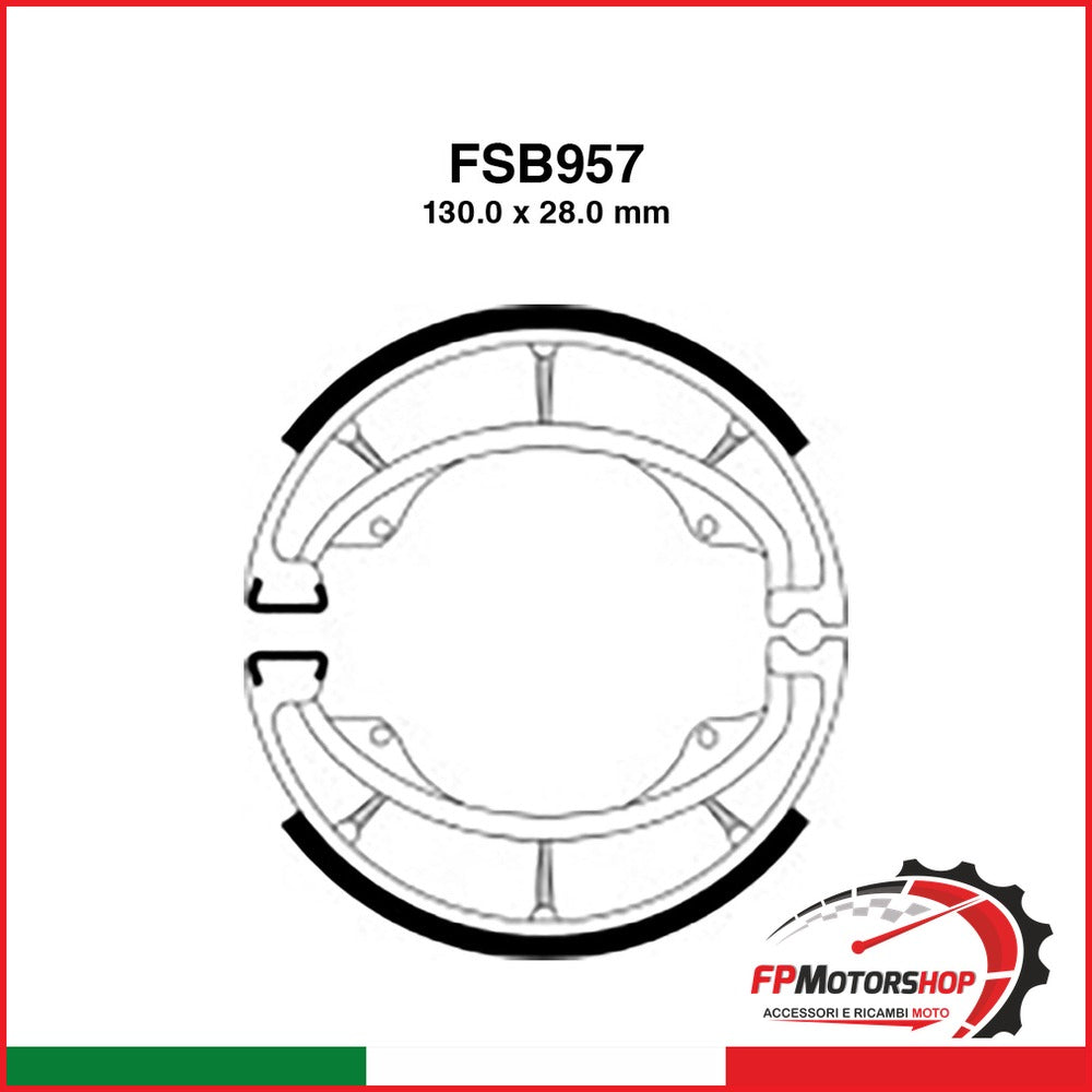GANASCE FERODO FSB957 EBC SUZUKI