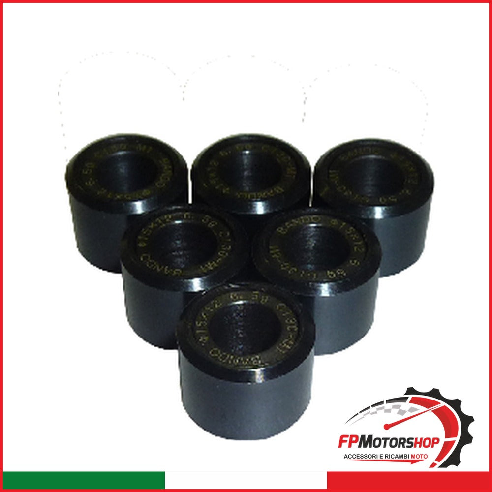 KIT 6 RULLI 15X12 5G YAMAHA G71501200506 50 YN NEO 2009-2015 MBK MALAGUTI