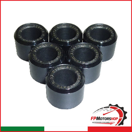 KIT 6 RULLI MASSETTE SCOOTER G71601300656 16X13 5G KYMCO SYM