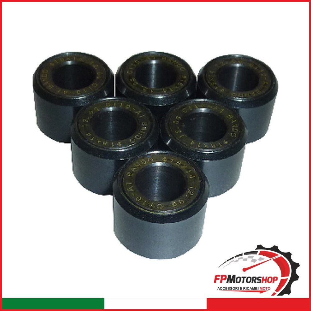 KIT 6 RULLI MASSETTE VARIATORE G71801401206 KYMCO DOWNTOWN 125