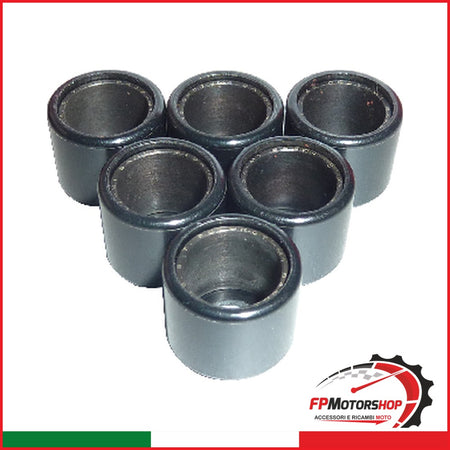 KIT 6 RULLI MASSETTE VARIATORE G71901550656 VESPA 50 LX 2010-2012 APRILIA