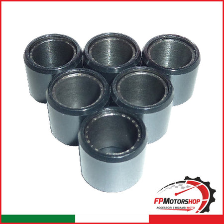 KIT 6 RULLI MASSETTE VARIATORE G71901700856 BEVERLY 125 01 2001-2003 APRILIA