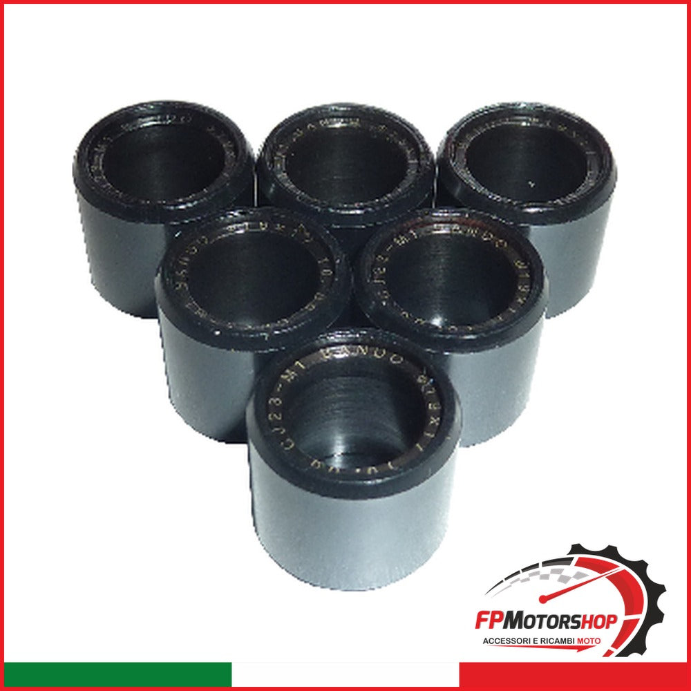 KIT 6 RULLI MASSETTE VARIATORE G71901701006 VESPA 150 LX 2010-2011 APRILIA