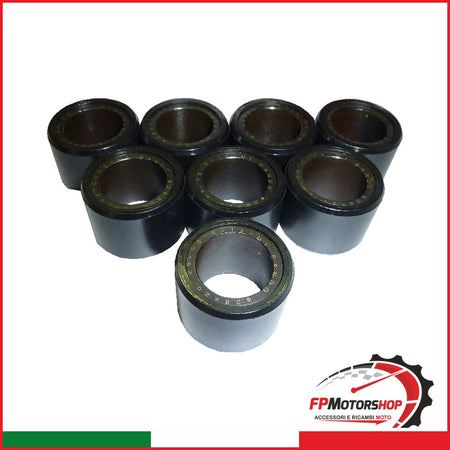 KIT 8 RULLI MASSETTE VARIATORE YAMAHA G72001201108 20X12 11G 250