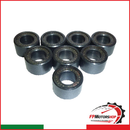 KIT 8 RULLI MASSETTE VARIATORE G72001201258 20X12 12 5G KYMCO