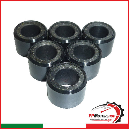 KIT 6 RULLI MASSETTE VARIATORE SUZUKI G72001501406 150 SIXTEEN 08 2008-2011