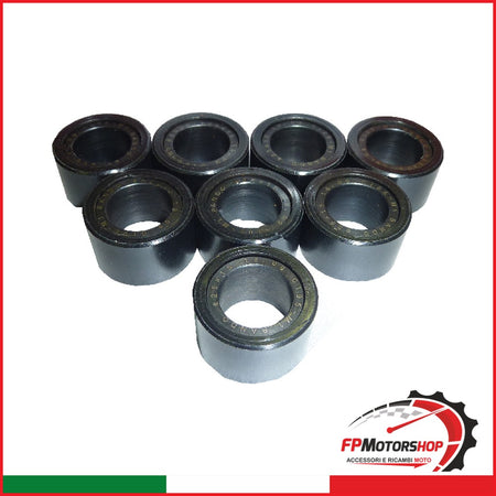 KIT 8 RULLI MASSETTE SCOOTER YAMAHA G72501501808 25X15 18G 530 T-MAX