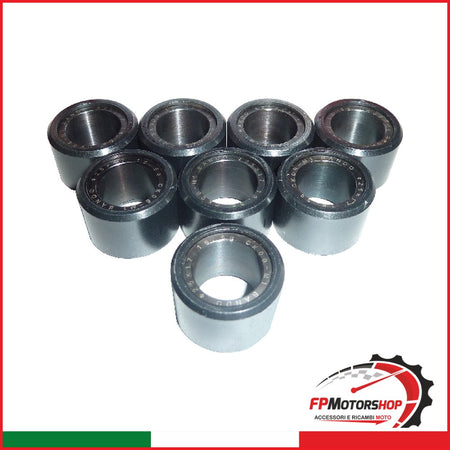 KIT 8 RULLI MASSETTE VARIATORE G72501701858 25X17 18 5G 2006-2010 APRILIA