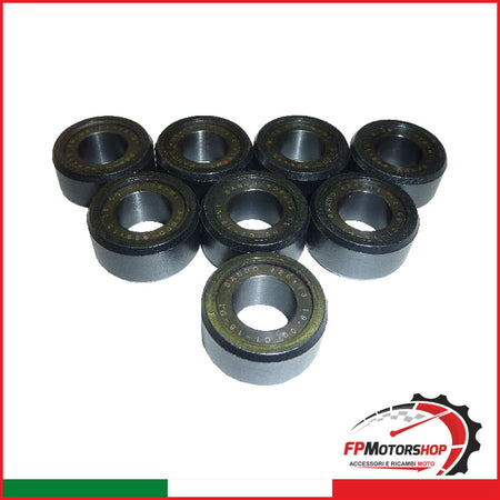 KIT 8 RULLI MASSETTE SCOOTER SUZUKI G72601301908 26X13 19G BURGMAN 400 2003-2012